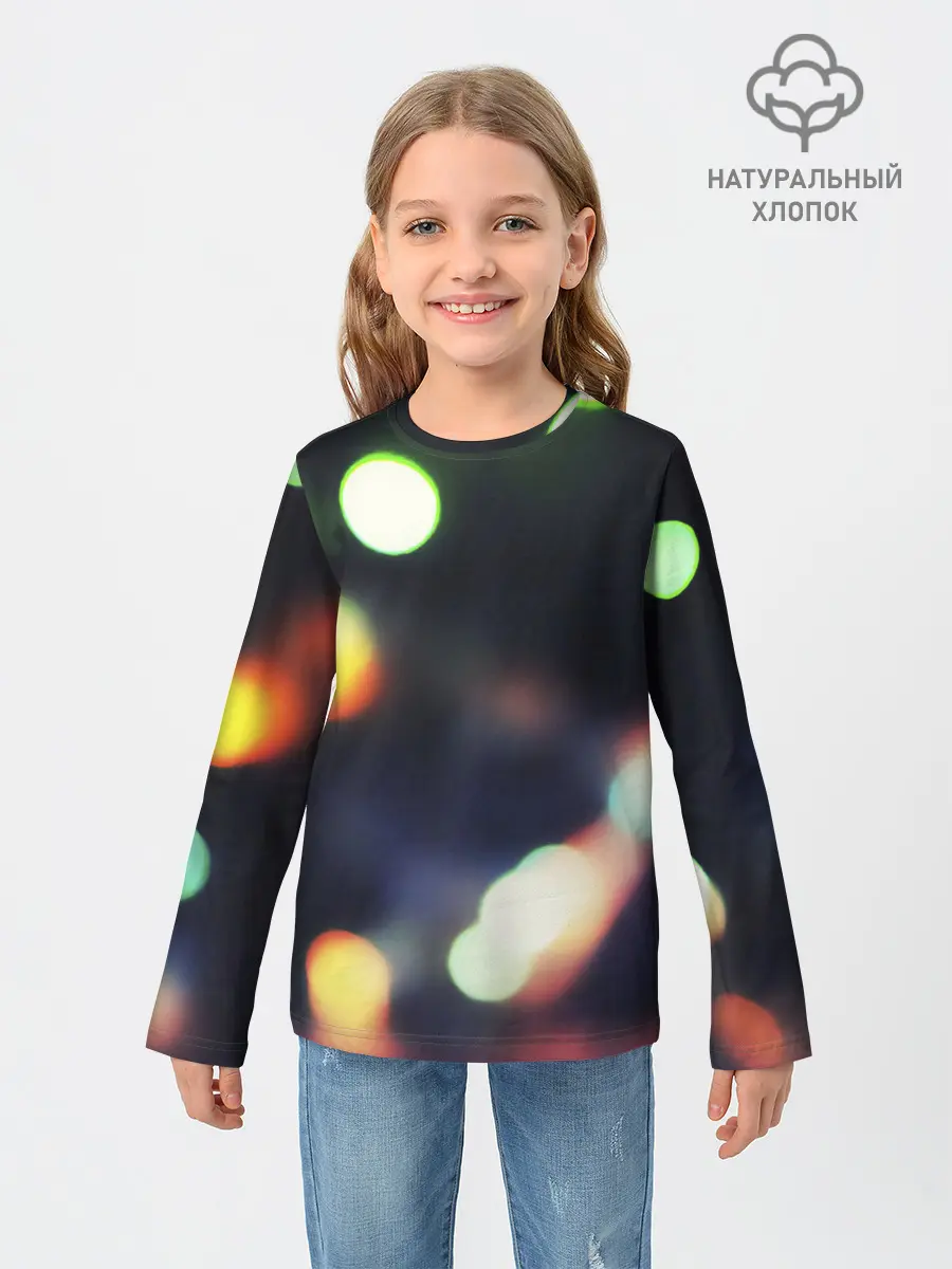 Детский лонгслив / NIGHT | НОЧЬ