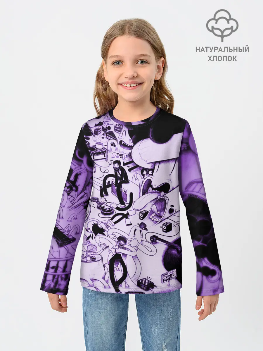 Детский лонгслив / HARD MULT | Мульт