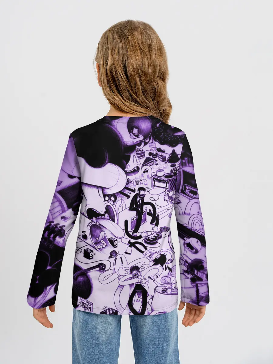 Детский лонгслив / HARD MULT | Мульт