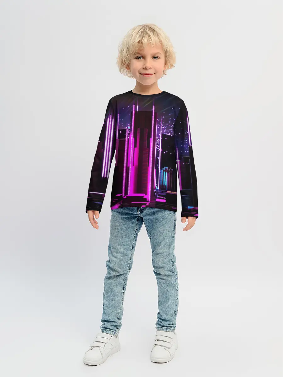 Детский лонгслив / PINK CITY