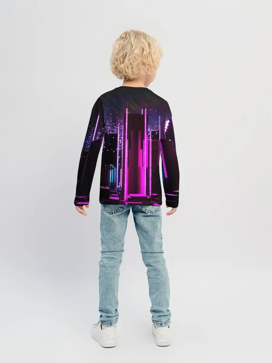 Детский лонгслив / PINK CITY