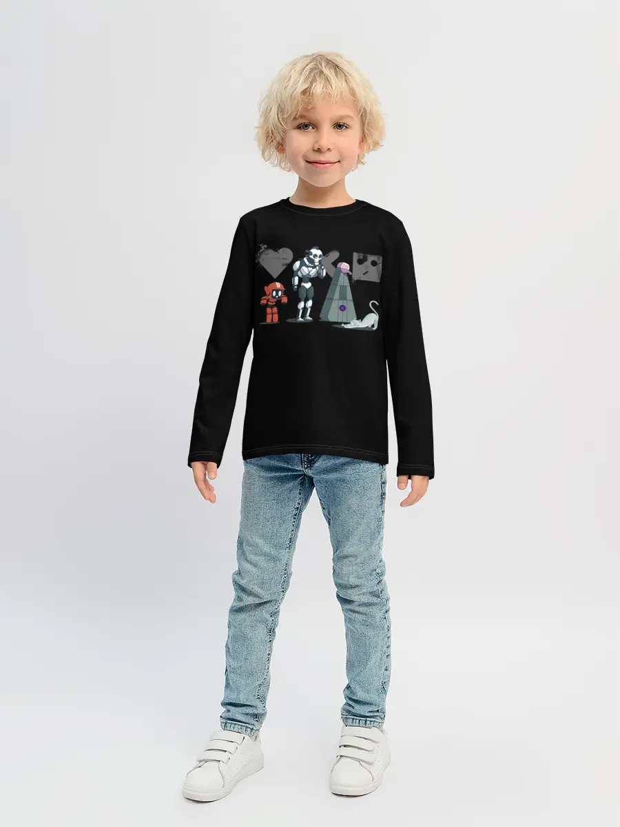 Детский лонгслив / Любовь, Смерть & Роботы