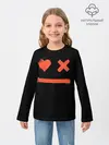 Детский лонгслив / Smile | Love Death and Robots