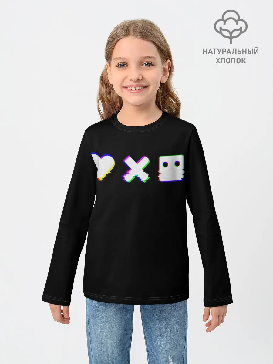 Детский лонгслив / Love Death and Robots