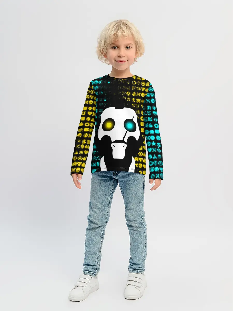 Детский лонгслив / ЛЮБОВЬ СМЕРТЬ И РОБОТЫ