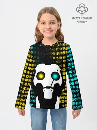 Детский лонгслив / ЛЮБОВЬ СМЕРТЬ И РОБОТЫ