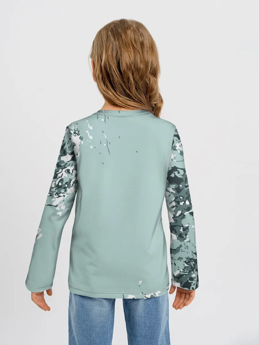 Детский лонгслив / Танджиро Камадо Kimetsu no Yaiba