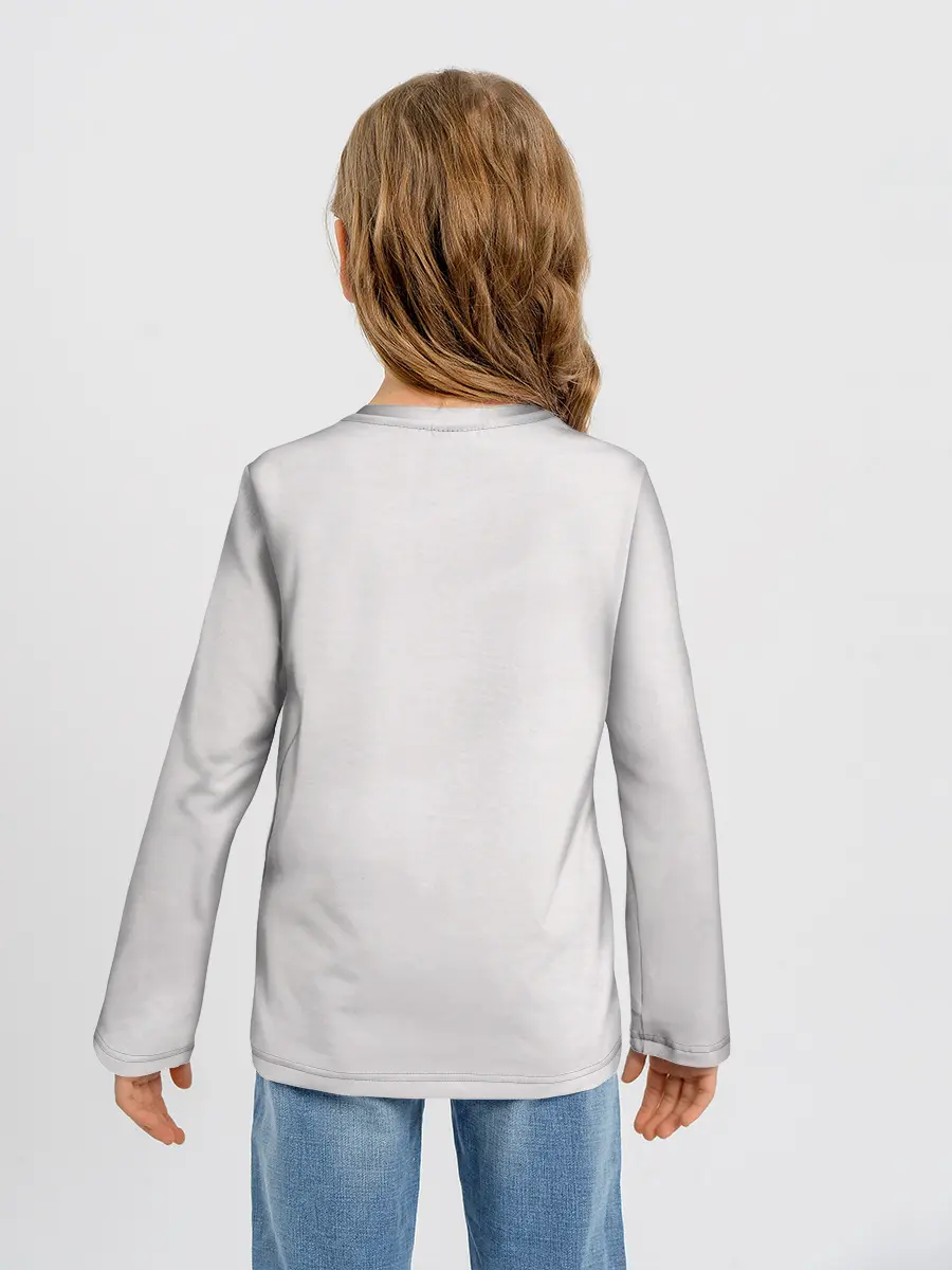 Детский лонгслив / Гию оберегает Танджиро и Незуко