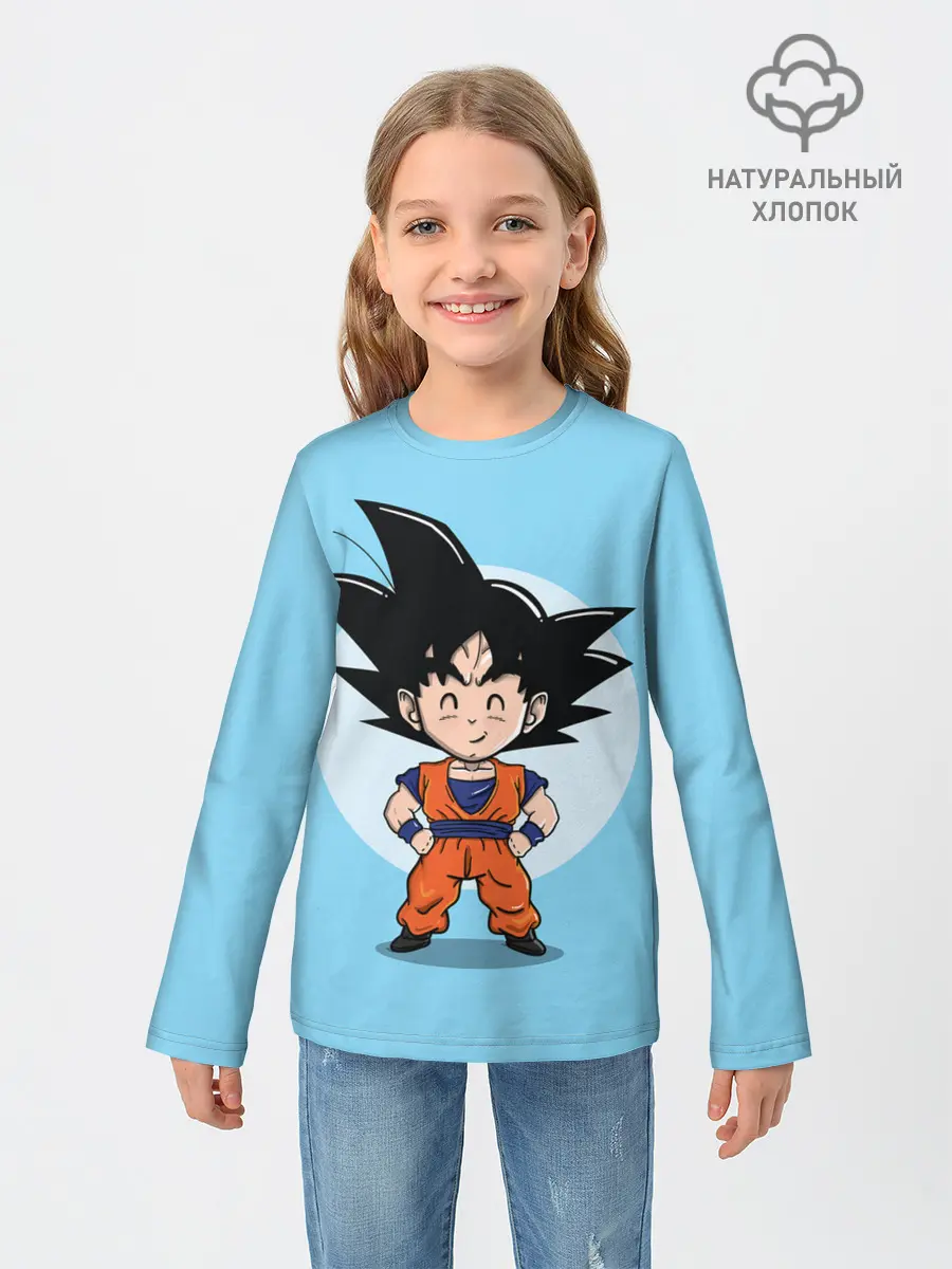 Детский лонгслив / Sweet Goku