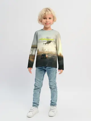 Детский лонгслив / CYBERPUNK 2077 | КИБЕРПАНК