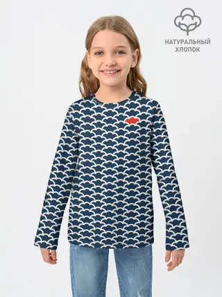 Детский лонгслив / Драконья чешуя