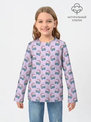 Детский лонгслив / Among Us | Коктейль