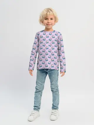 Детский лонгслив / Among Us | Коктейль