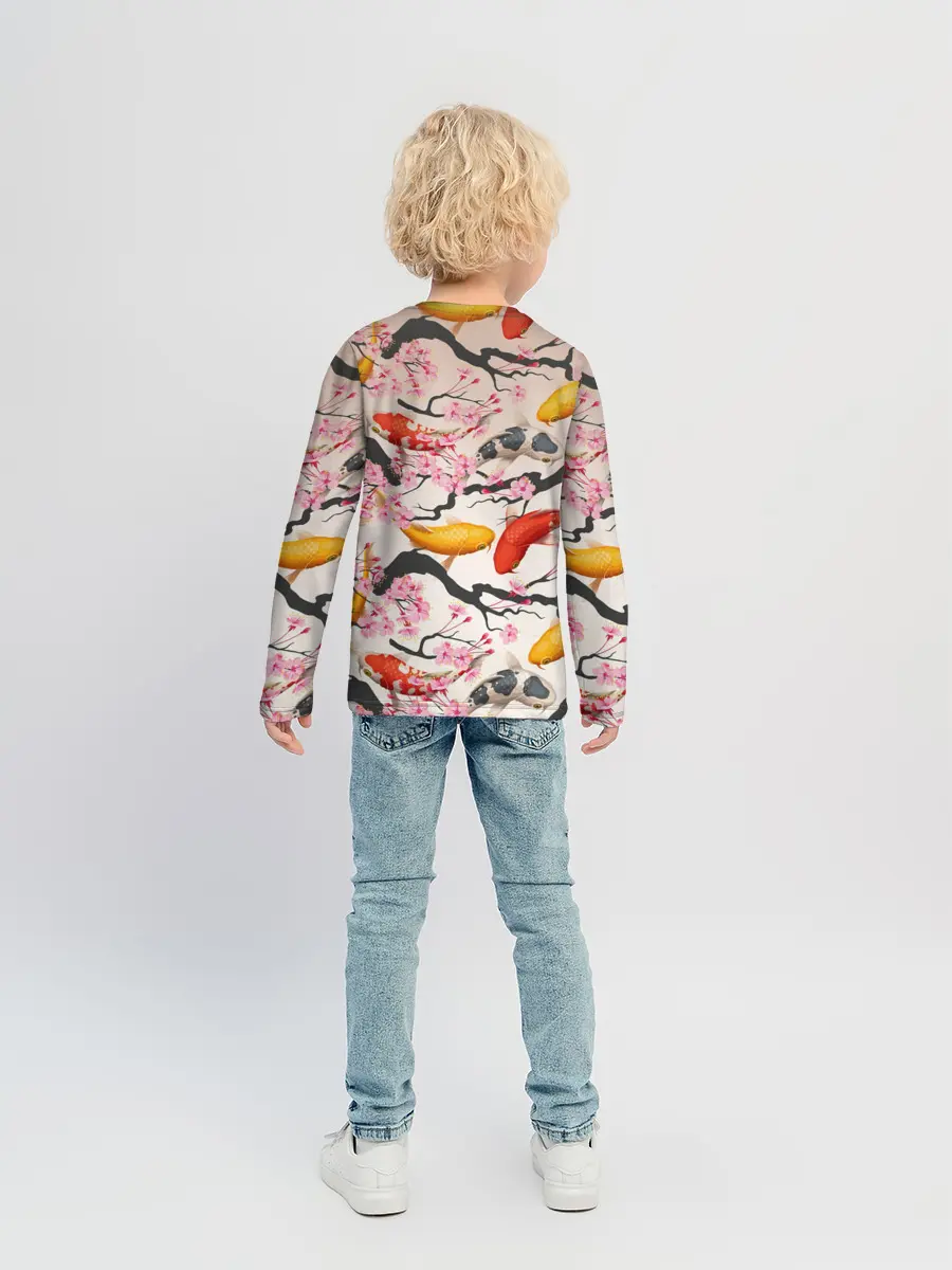 Детский лонгслив / Рыбы