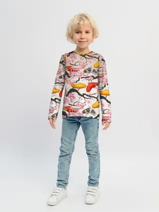 Детский лонгслив / Рыбы