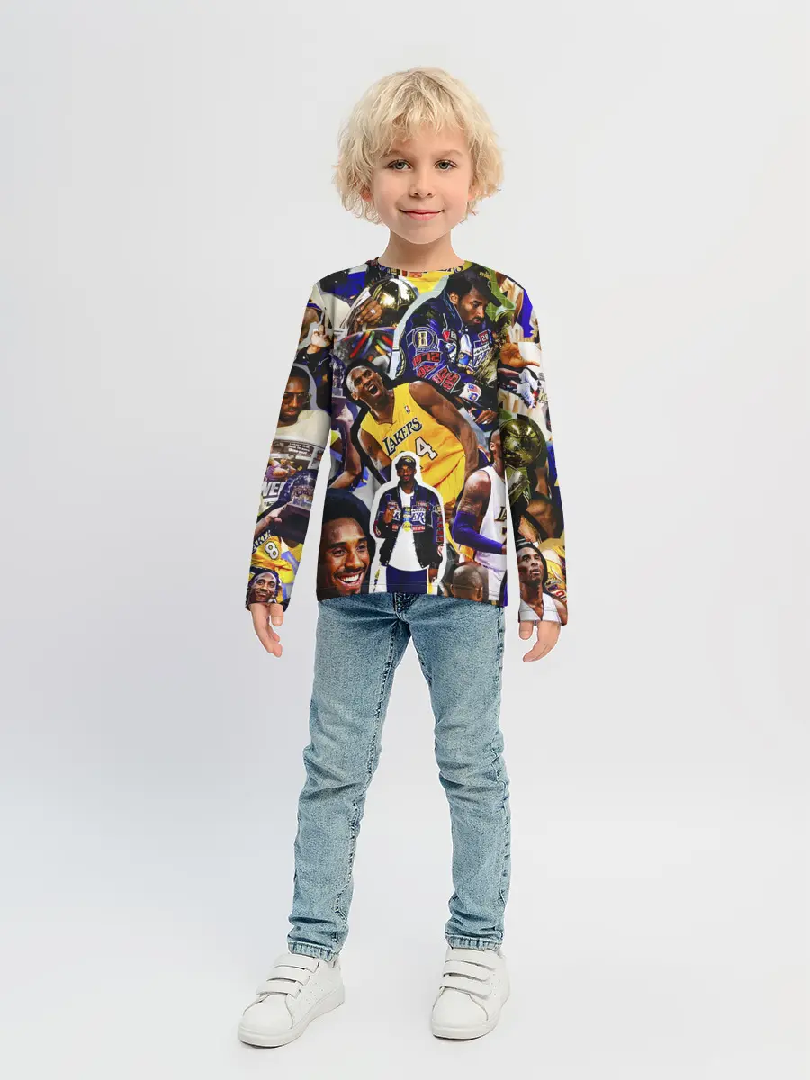 Детский лонгслив / КОБИ БРАЙАНТ / KOBE BRYANT