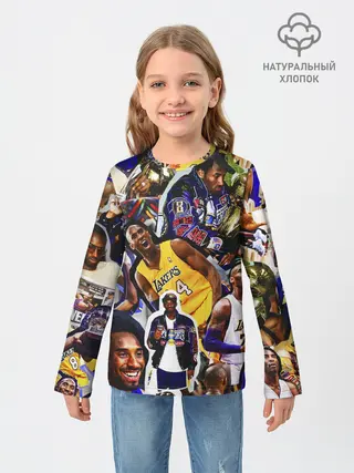 Детский лонгслив / КОБИ БРАЙАНТ / KOBE BRYANT