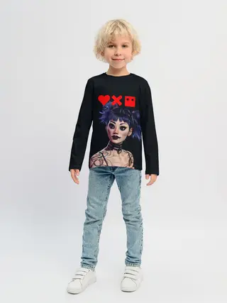 Детский лонгслив / Love, Death and Robots | Lora