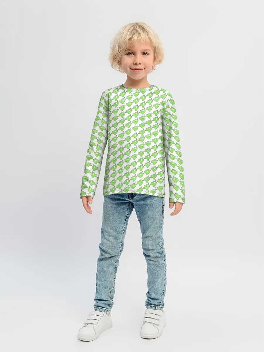 Детский лонгслив / Мозговые слизни