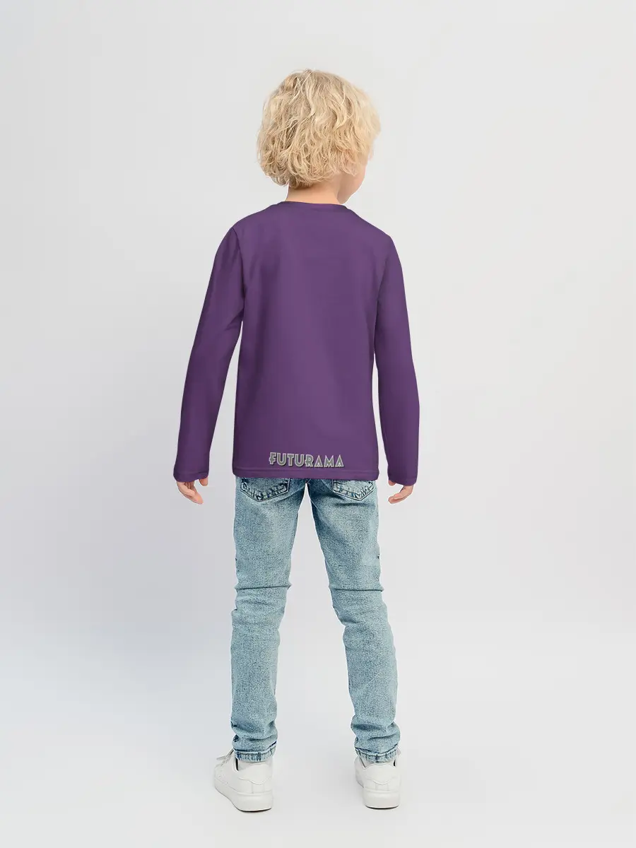 Детский лонгслив / Робот Геодонист