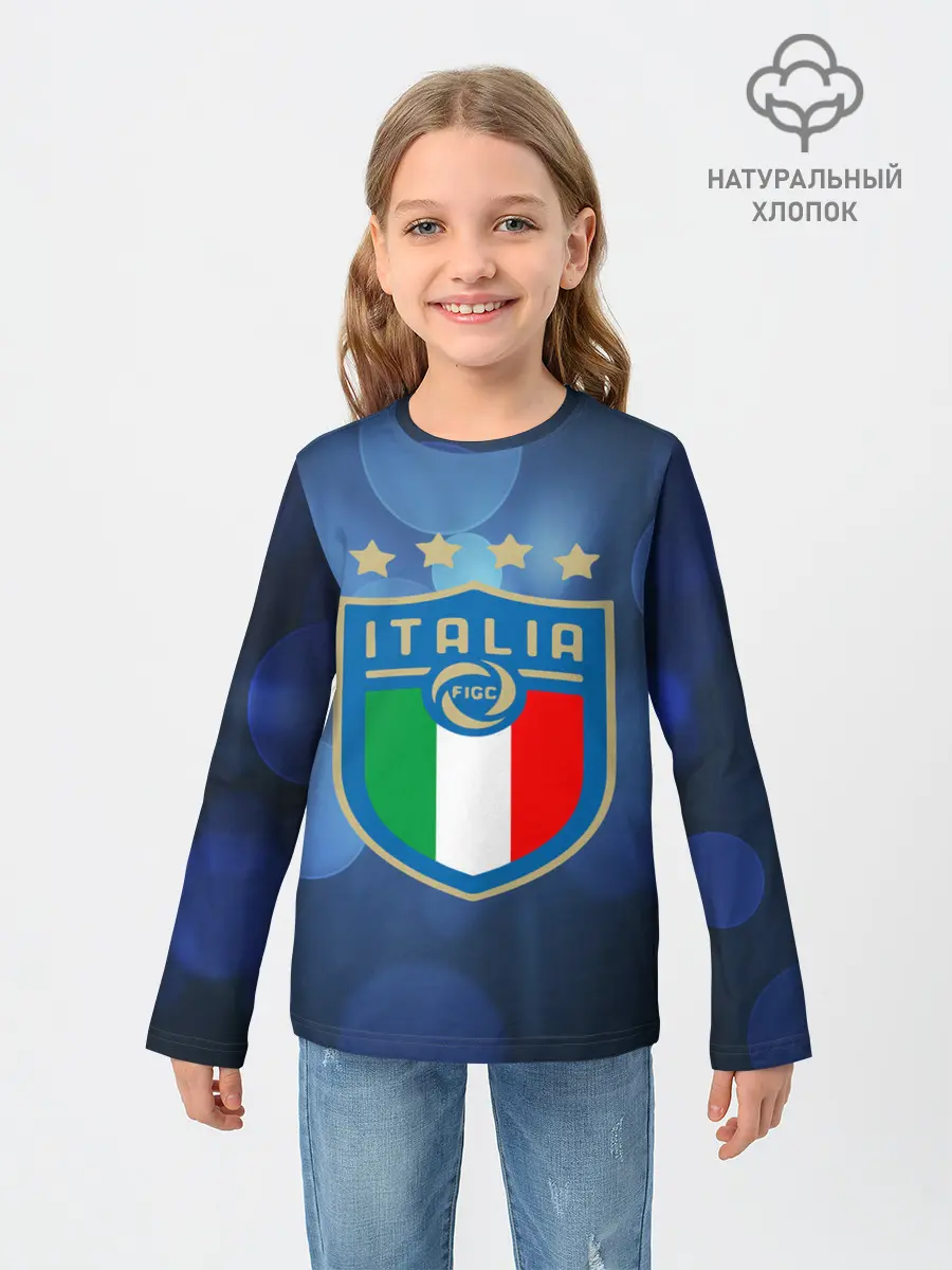 Детский лонгслив / Сборная Италии