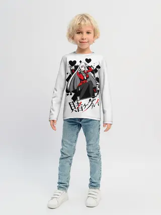 Детский лонгслив / Kakegurui Безумный азарт