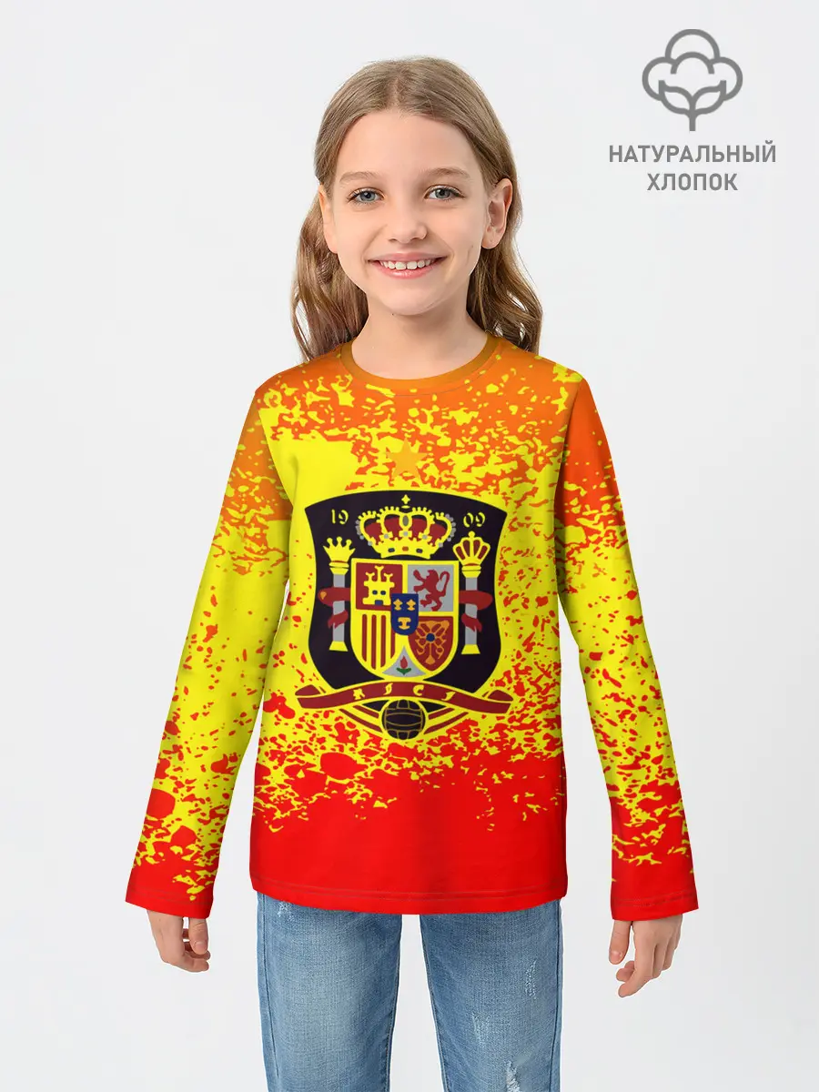 Детский лонгслив / Сборная Испании
