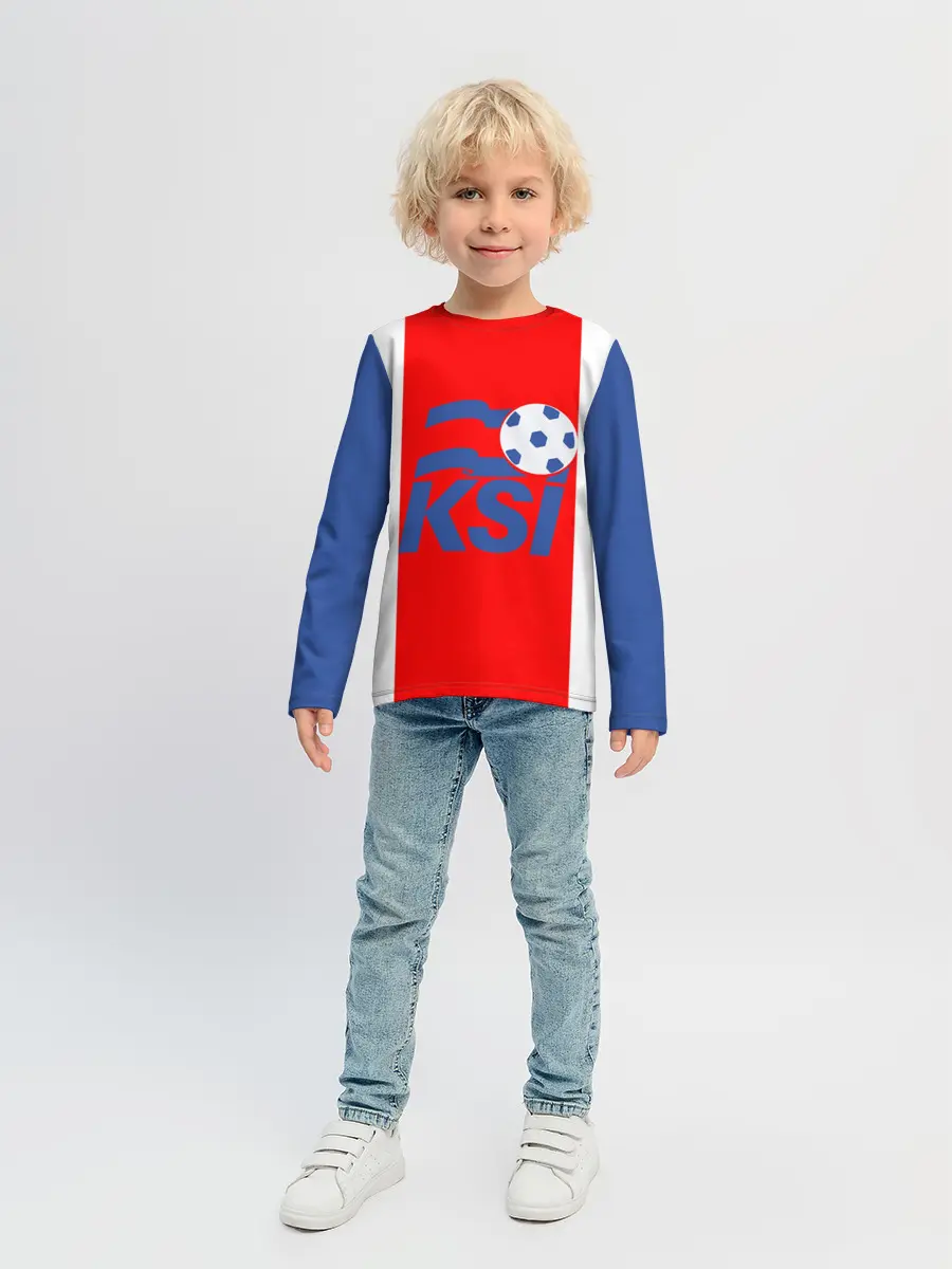 Детский лонгслив / Сборная Исландии