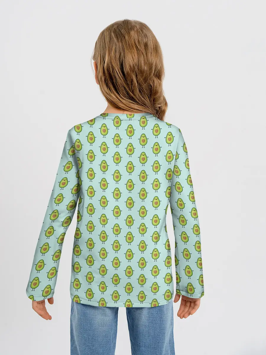 Детский лонгслив / Авокадики