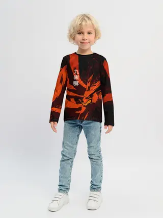 Детский лонгслив / Курама / Девятихвостый