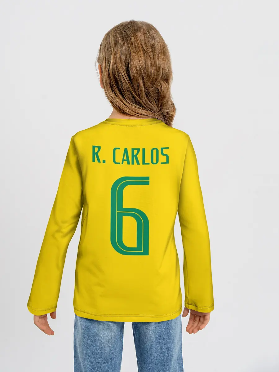 Детский лонгслив / Р. Карлос | футболка сборной