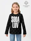 Детский лонгслив / Репер - SODA LUV
