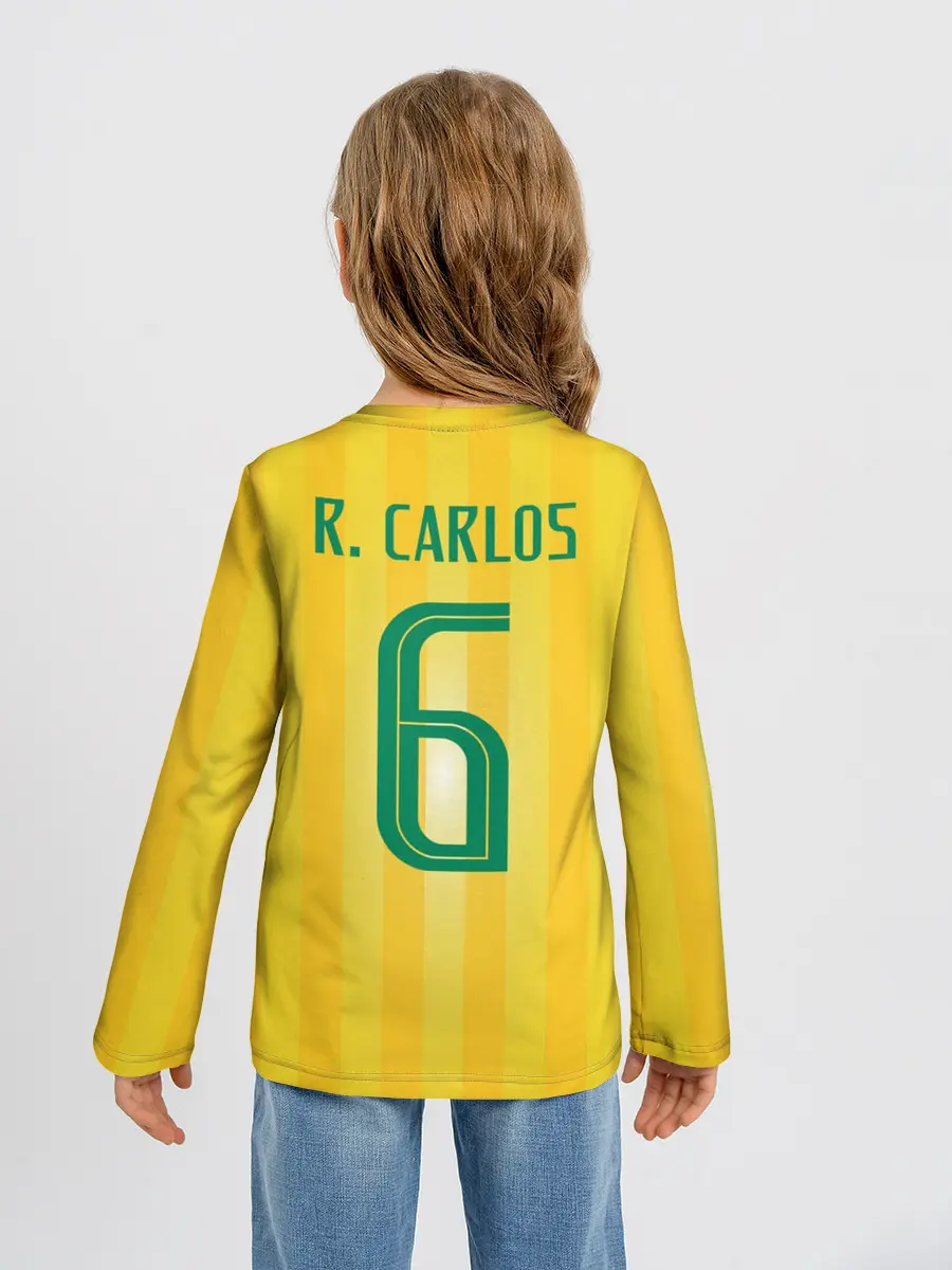Детский лонгслив / Роберто Карлос | Бразилия