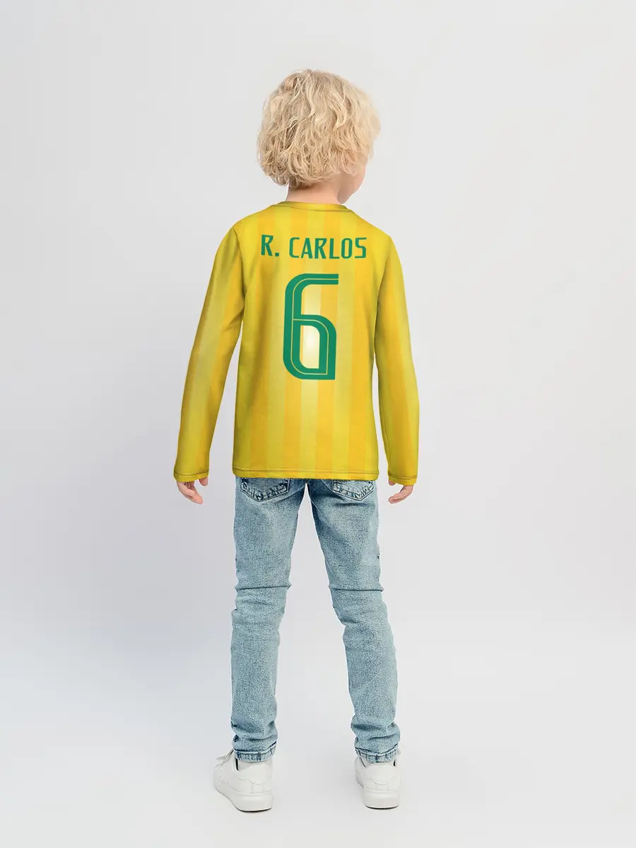 Детский лонгслив / Роберто Карлос | Бразилия