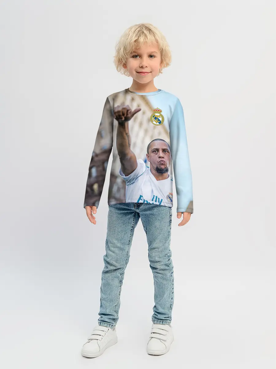 Детский лонгслив / Роберто Карлос