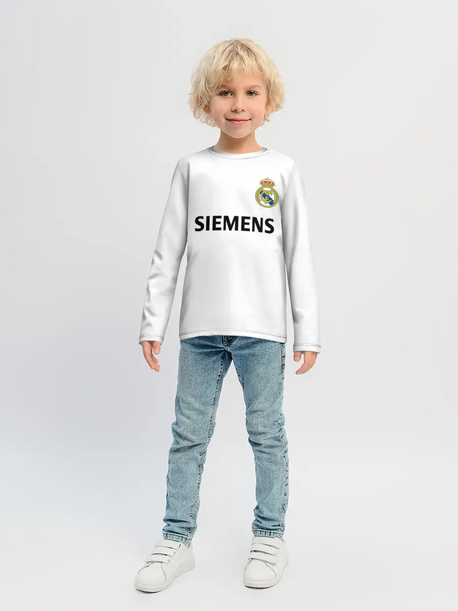 Детский лонгслив / Р. Карлос | футболка Реала