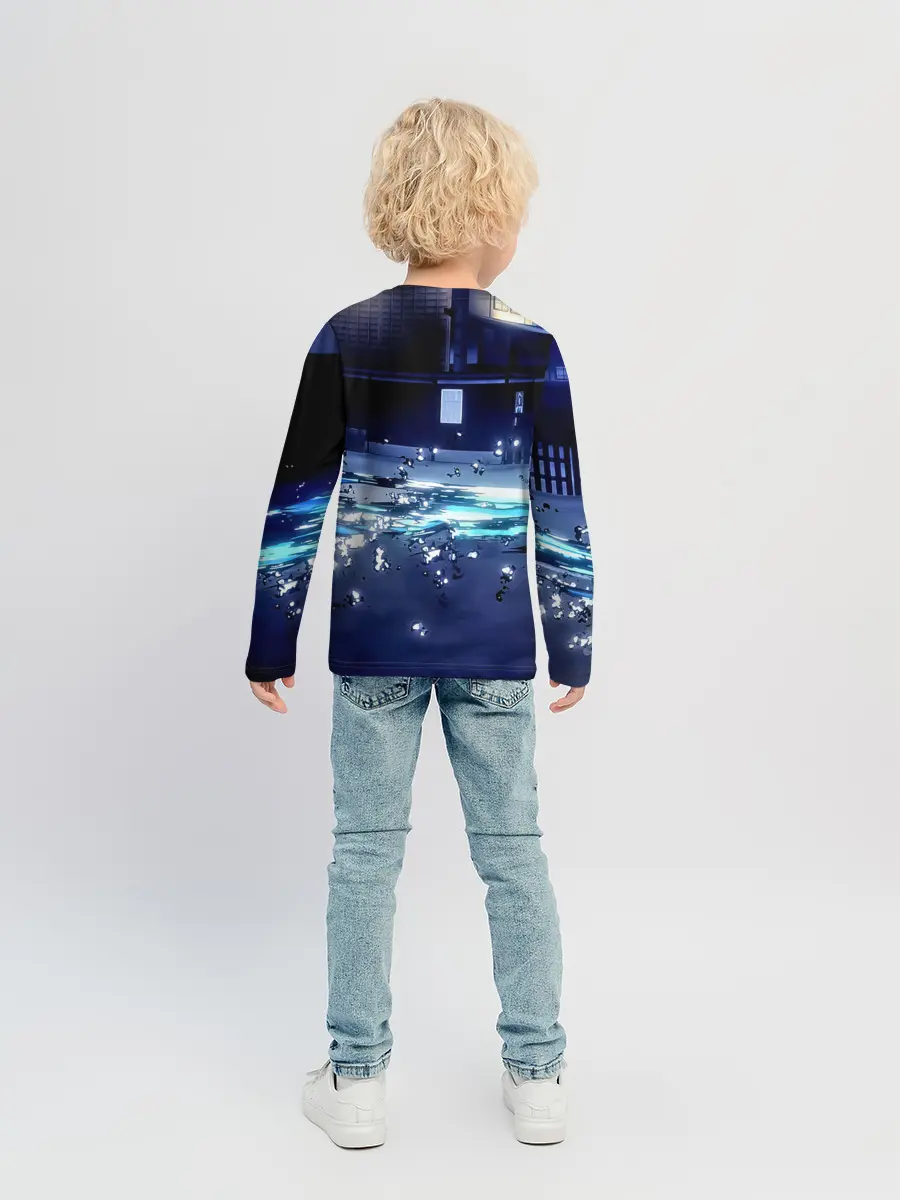 Детский лонгслив / Танджиро | Клинок, рассекающий демонов