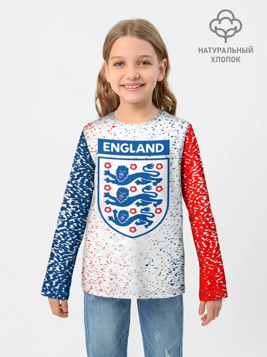 Детский лонгслив / Сборная Англии