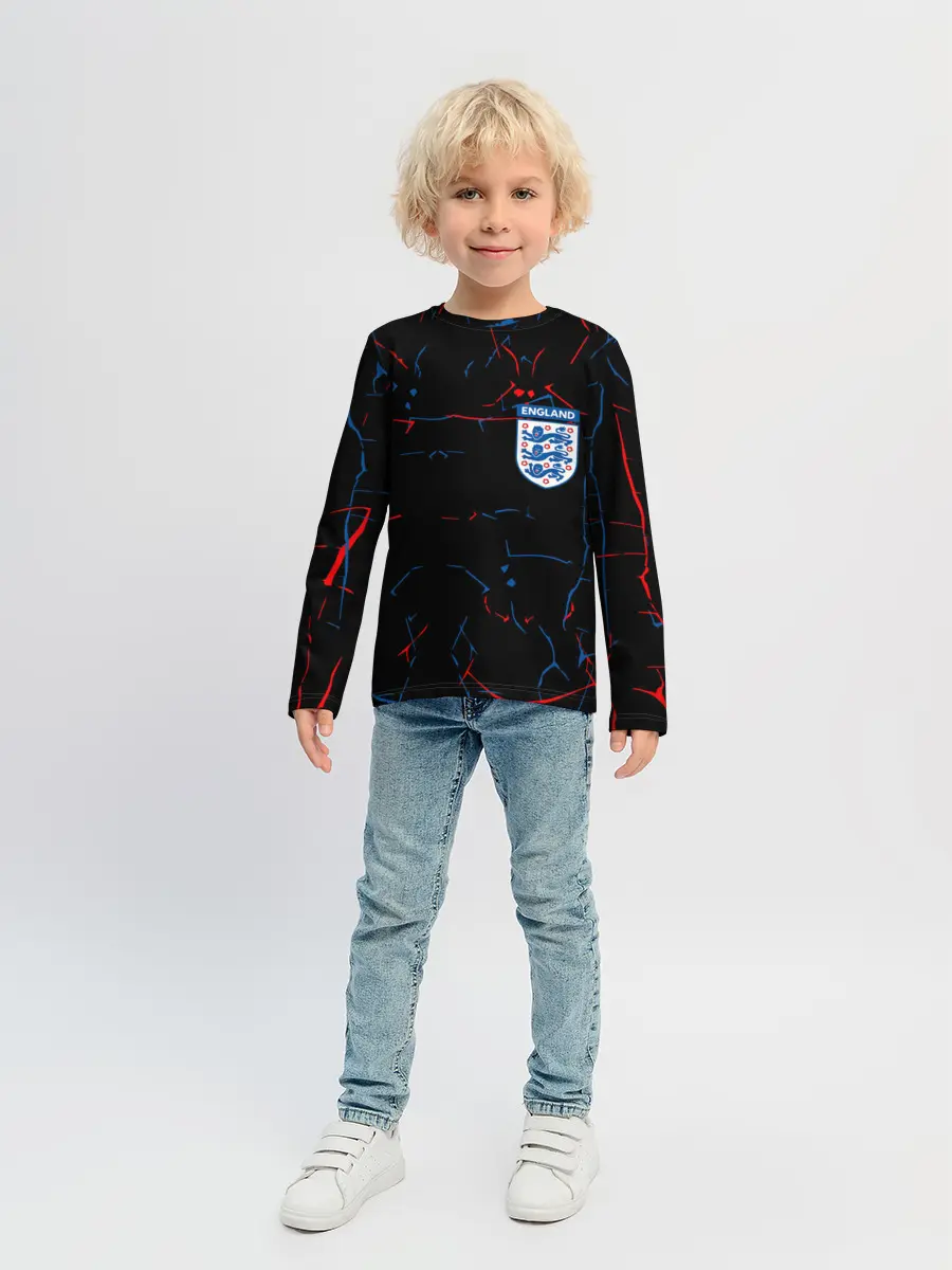 Детский лонгслив / Сборная Англии.