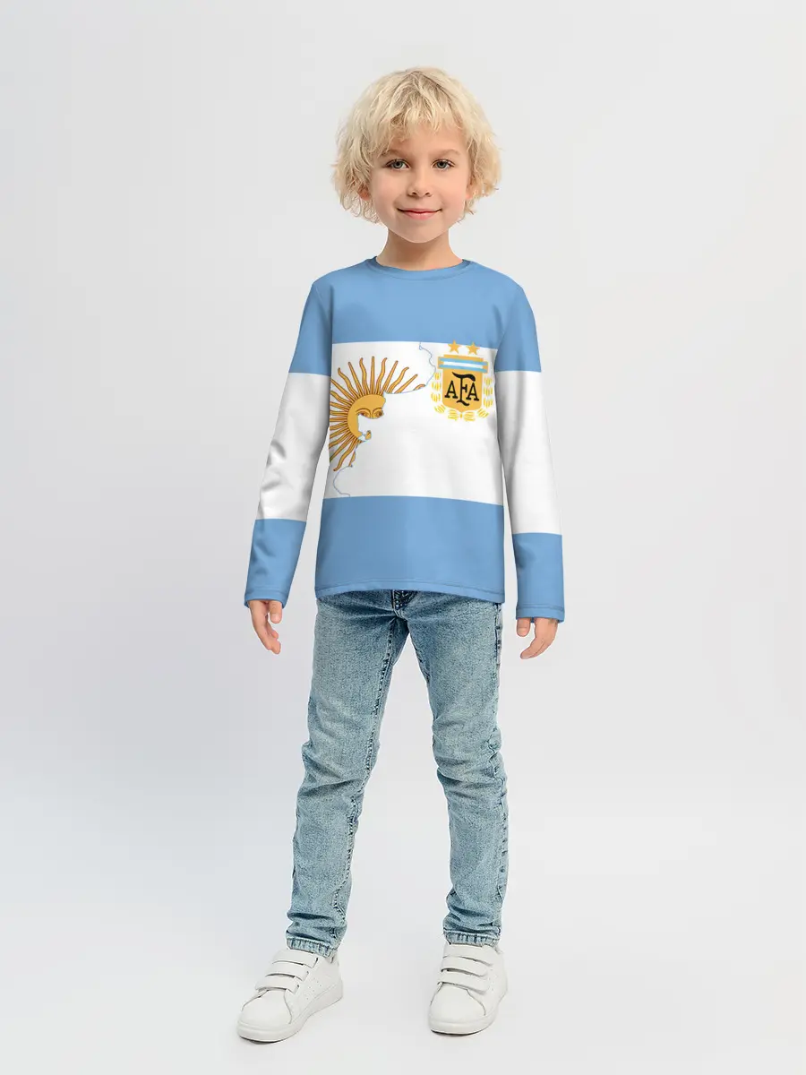 Детский лонгслив / Сборная Аргентины
