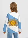 Детский лонгслив / Сборная Аргентины + спина