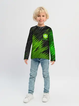 Детский лонгслив / Сборная Бразилии