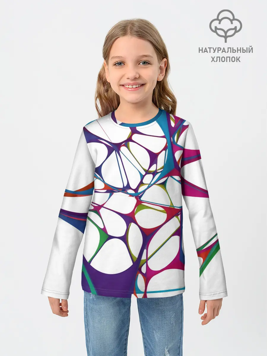 Детский лонгслив / Нейроны