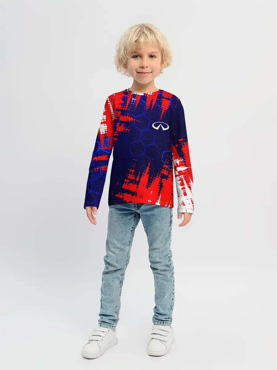 Детский лонгслив / INFINITI - HI TECH ТЕХНОЛОГИИ
