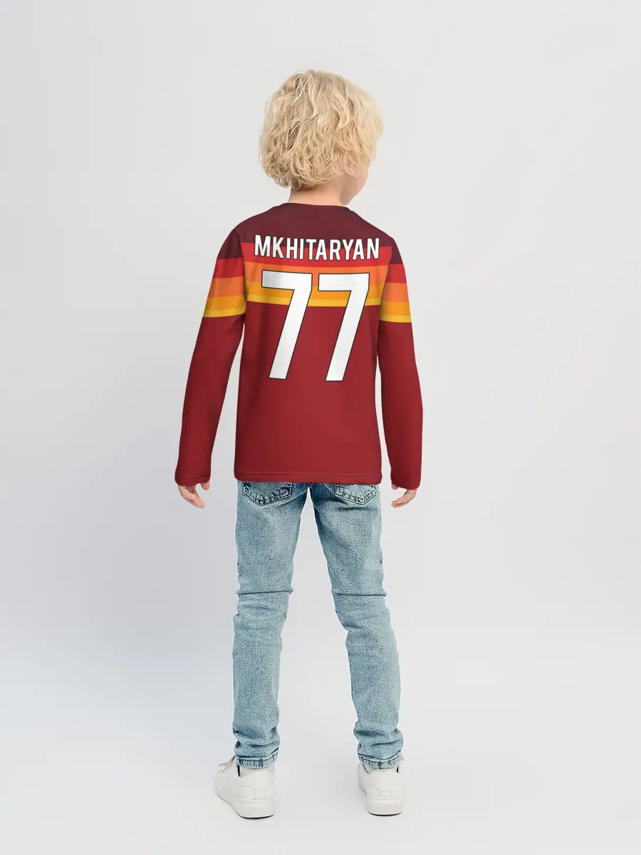 Детский лонгслив / Мхитарян | футболка Рома