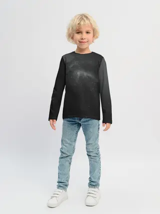 Детский лонгслив / Бескрайний космос