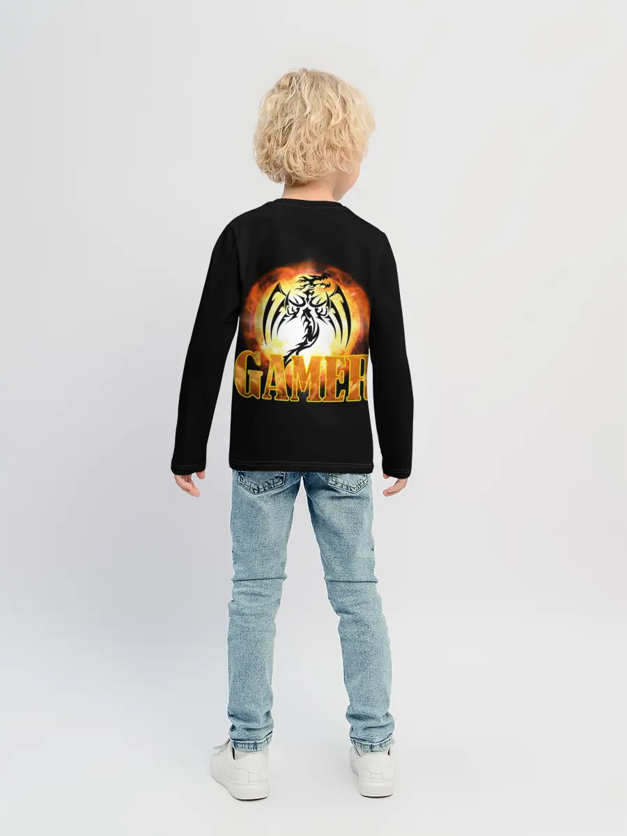 Детский лонгслив / GAMER | Геймер
