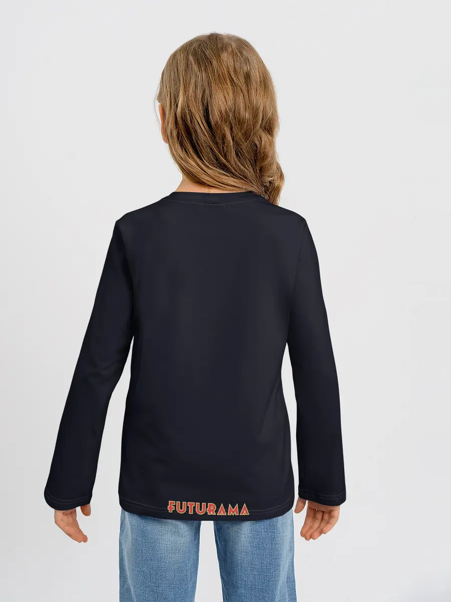 Детский лонгслив / Back to Futurama
