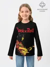 Детский лонгслив / ROCK N ROLL