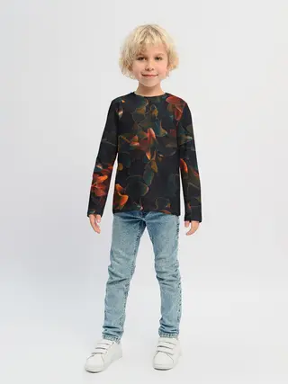 Детский лонгслив / Сочное лето